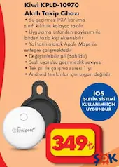 KİWİ KPLD-10970 AKILLI TAKİP CİHAZI